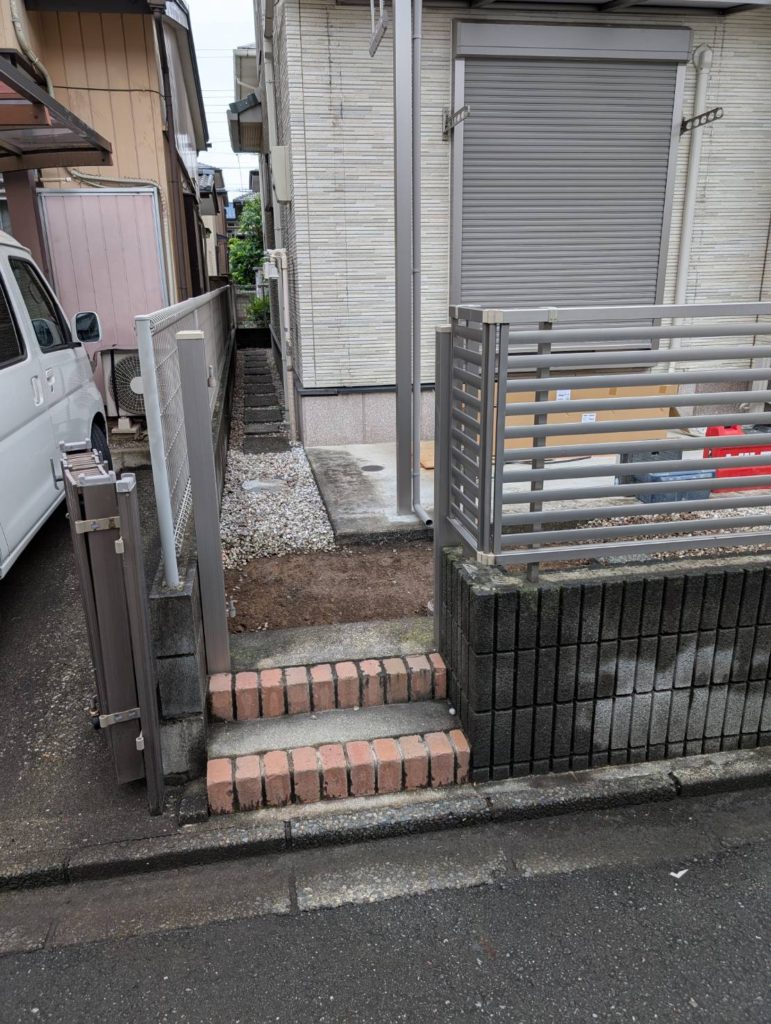 川越市 H様邸　外構工事